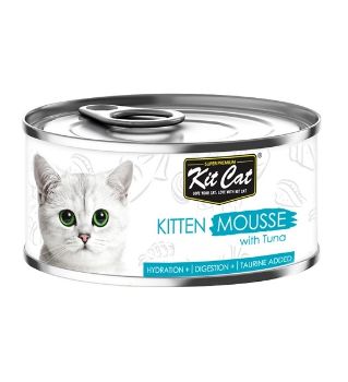 4555-kit cat Kitten Mousse With Tuna 80g