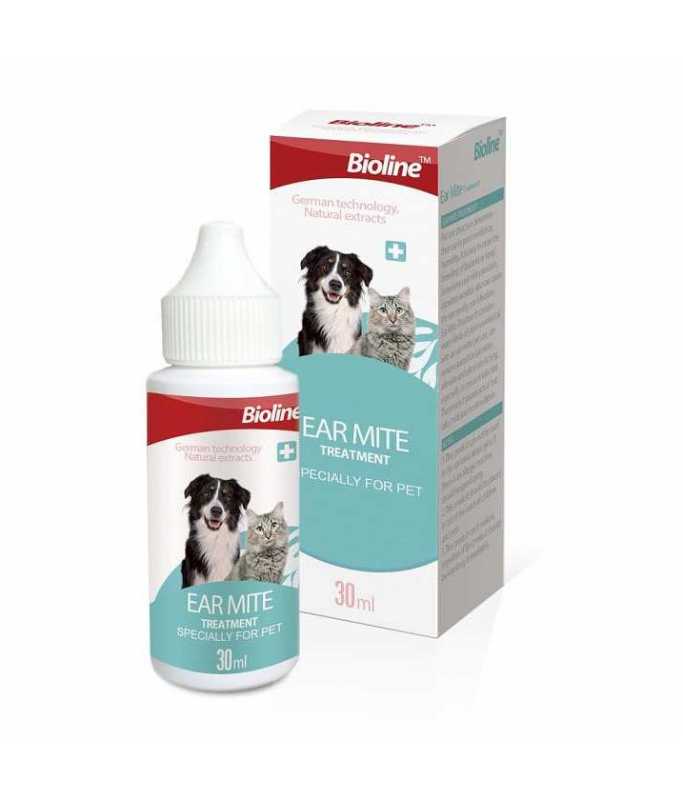 BIOLINE EAR MITE TREATMENT 30ML